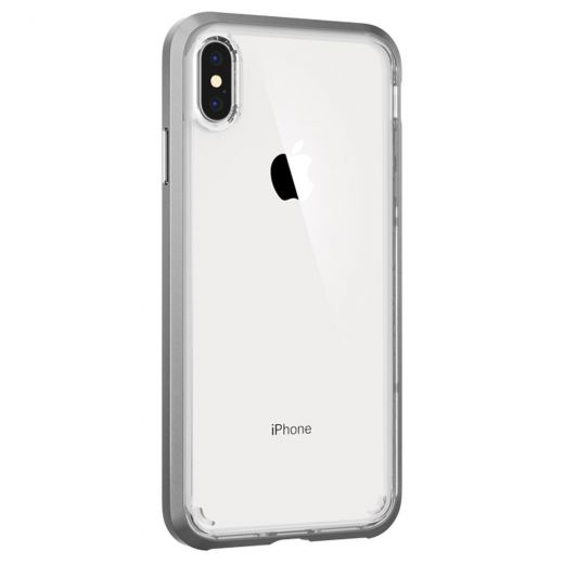 Чехол Spigen Neo Hybrid Crystal Satin Silver для iPhone XS Max