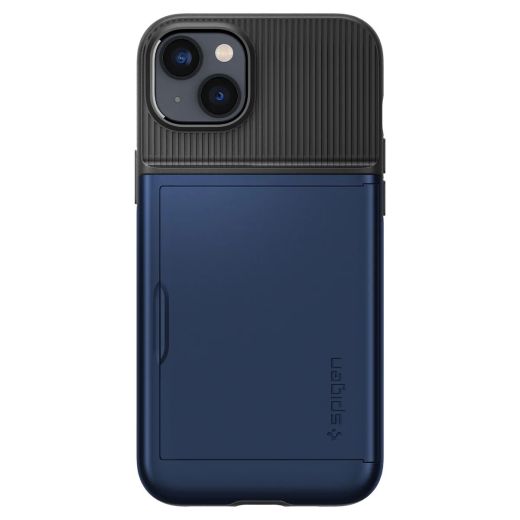 Чехол Spigen Slim Armor CS Navy Blue для iPhone 14 Plus (ACS04913)