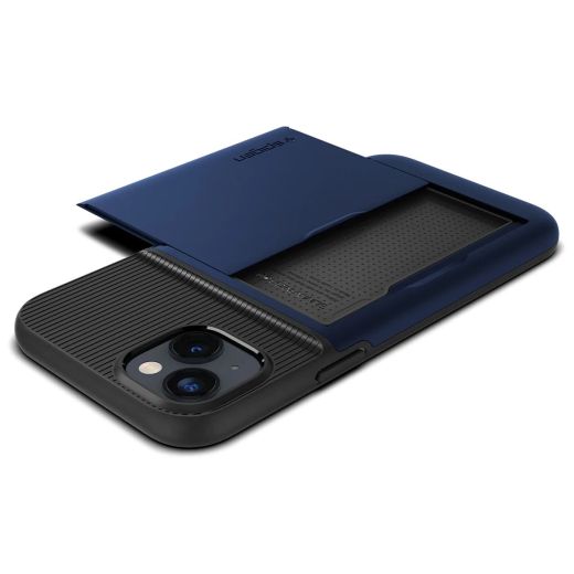 Чехол Spigen Slim Armor CS Navy Blue для iPhone 14 Plus (ACS04913)