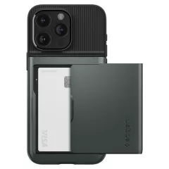 Чохол Spigen Slim Armor CS Abyss Green для iPhone 15 Pro (ACS06731)