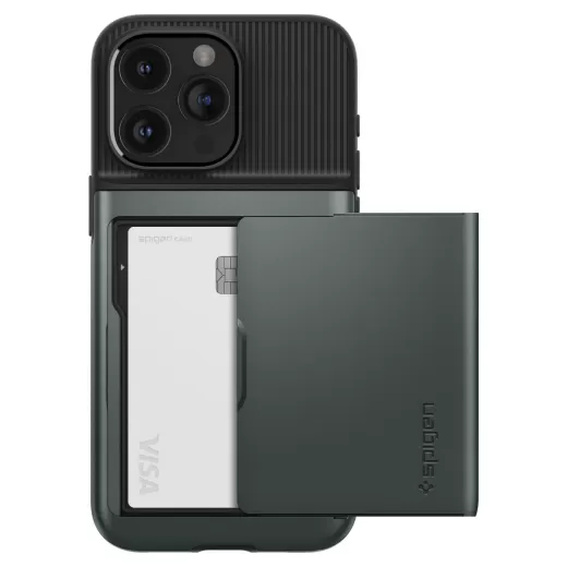 Чохол Spigen Slim Armor CS Abyss Green для iPhone 15 Pro (ACS06731)