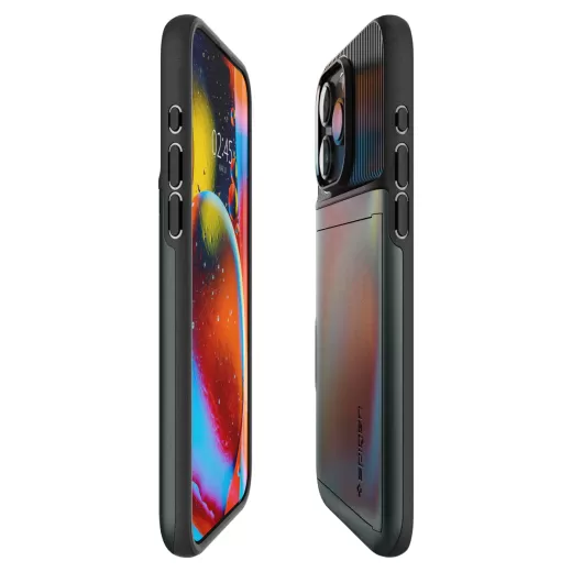 Чохол Spigen Slim Armor CS Abyss Green для iPhone 15 Pro (ACS06731)