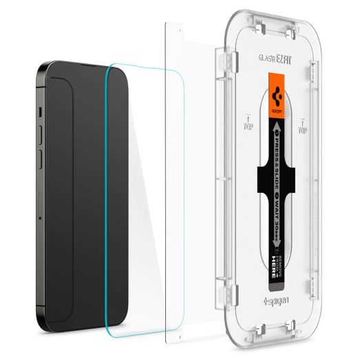 Захисне скло Spigen Screen Protector EZ FIT GLAS.tR (Sensor Protection) 2 шт. для iPhone 14 Pro Max (AGL05202)