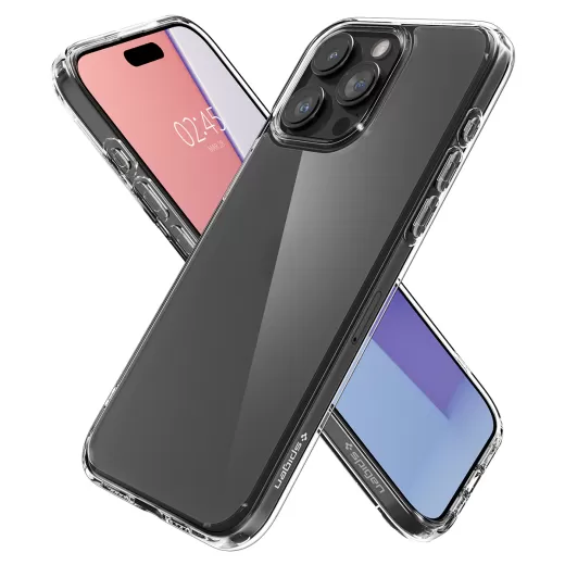 Прозрачный чехол Spigen Ultra Hybrid Frost Clear для iPhone 15 Pro Max (ACS06567)
