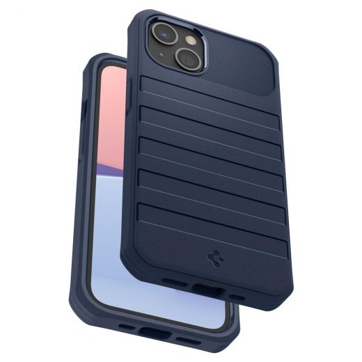 Чехол Spigen Geo 360 Navy Blue для iPhone 13 (ACS03608)