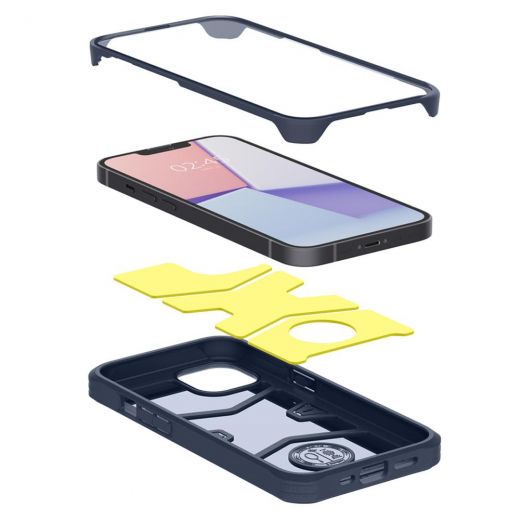 Чохол Spigen Geo 360 Navy Blue для iPhone 13 (ACS03608)