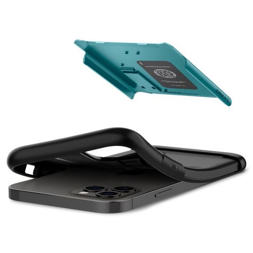 Чохол Spigen Slim Armor Mint для iPhone 12 | 12 Pro (ACS01525)