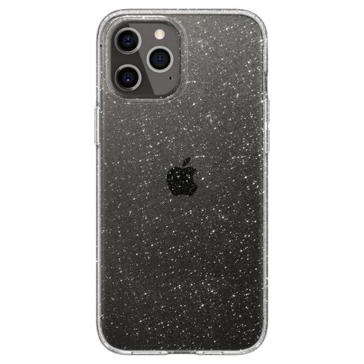 Чехол Spigen Liquid Crystal Glitter Crystal Quartz для iPhone 12 | 12 Pro (ACS01698)