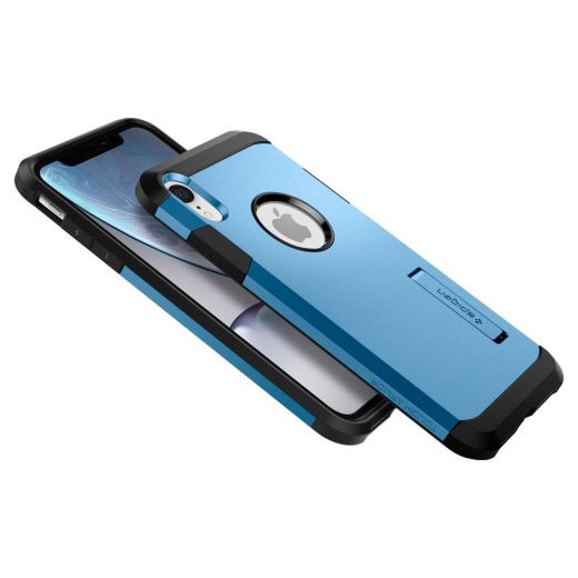 Чехол Spigen Tough Armor Blue для iPhone XR