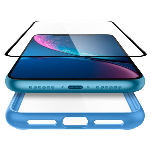 Чехол Spigen Ultra Hybrid 360 Blue для iPhone XR