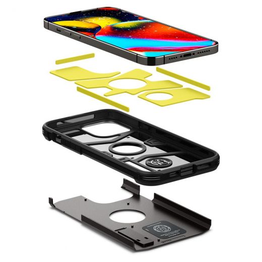 Чехол Spigen Tough Armor Black для iPhone 13 Pro (ACS03277)