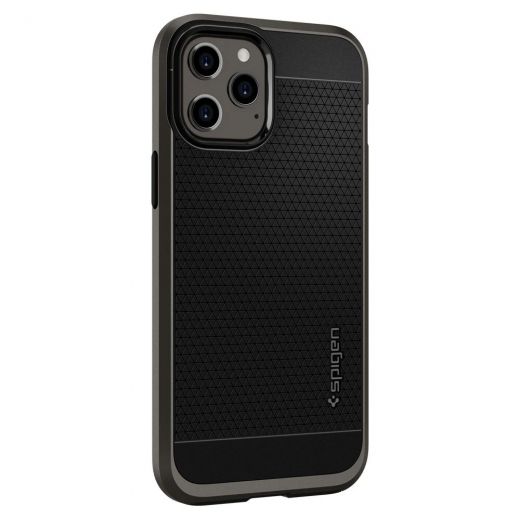 Чохол Spigen Neo Hybrid Gunmetal для iPhone 12 | 12 Pro (ACS01711)