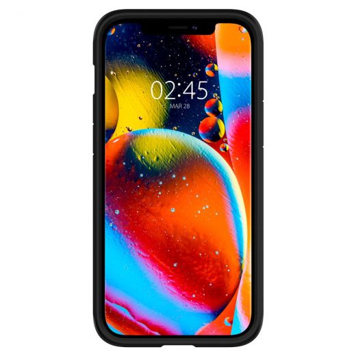 Чехол Spigen Tough Armor Black для iPhone 12 | 12 Pro (ACS01710)