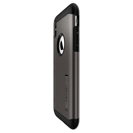 Чохол Spigen Slim Armor Gunmetal для iPhone XS Max