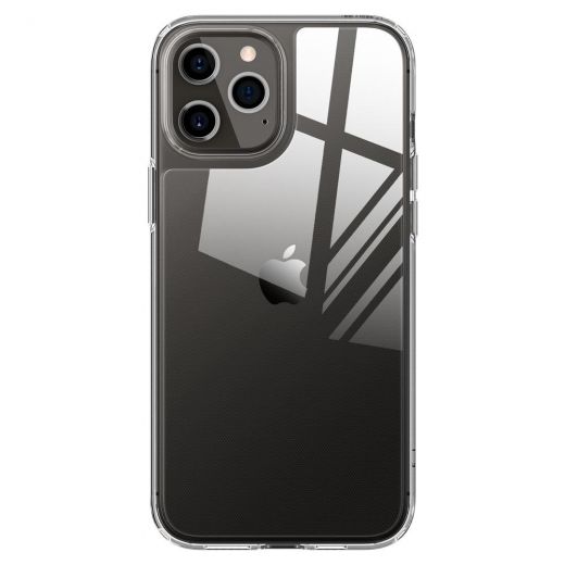 Чехол Spigen Quartz Hybrid Crystal Clear для iPhone 12 Pro Max (ACS01621)