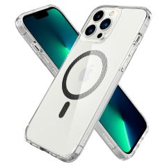 Чохол Spigen Case Ultra Hybrid MagSafe Compatible Carbon Fiber для iPhone 13 Pro Max (ACS04084)
