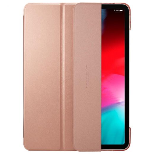 Чохол Spigen Smart Fold Rose Gold для iPad Pro 11" (2018)