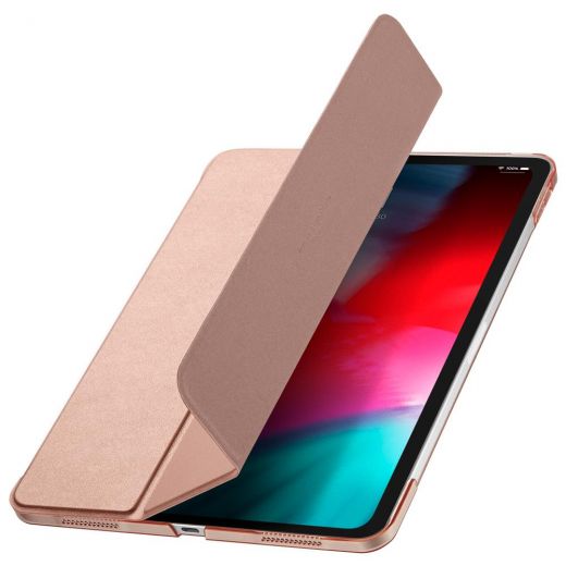 Чехол Spigen Smart Fold Rose Gold для iPad Pro 11" (2018)