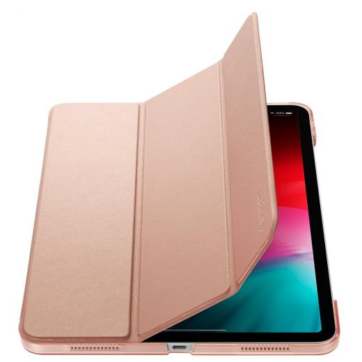 Чехол Spigen Smart Fold Rose Gold для iPad Pro 11" (2018)