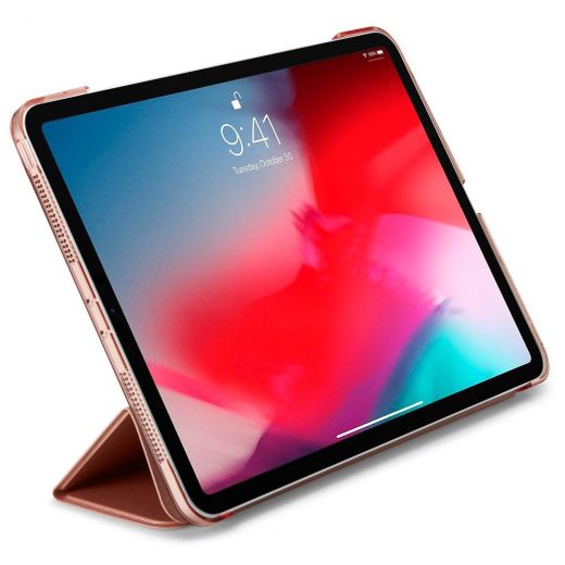 Чехол Spigen Smart Fold  (Version 2) Rose Gold для iPad Pro 12.9" (2018)