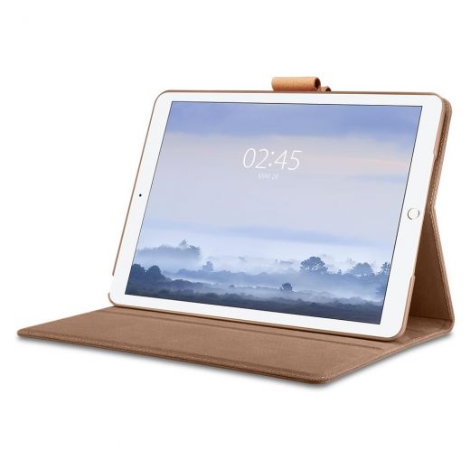 Чохол Spigen Stand Folio Brown для iPad Air 3 (2019)