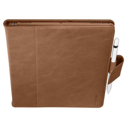 Чохол Spigen Stand Folio Brown для iPad Air 3 (2019)