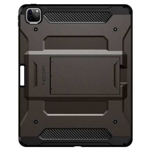 Противоударнный чехол Spigen Tough Armor Pro Gunmetal (ACS01022) для iPad Pro 11" M2 | M1 (2022 | 2021)