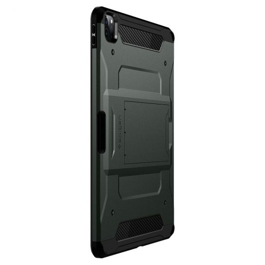 Чохол Spigen Tough Armor Pro Military Green для iPad Pro 12.9" (2020)