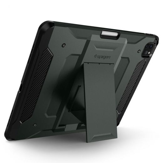 Чохол Spigen Tough Armor Pro Military Green для iPad Pro 12.9" (2020)