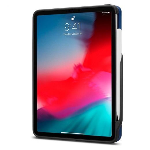 Чохол Spigen Smart Fold 2 Blue для iPad Pro 11'' (2018)