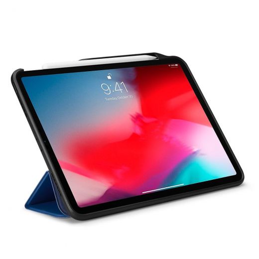 Чохол Spigen Smart Fold 2 Blue для iPad Pro 11'' (2018)