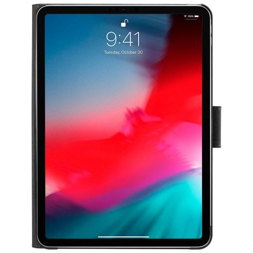 Чехол Spigen Stand Folio (Version 2) Black для iPad Pro 11" (2018)