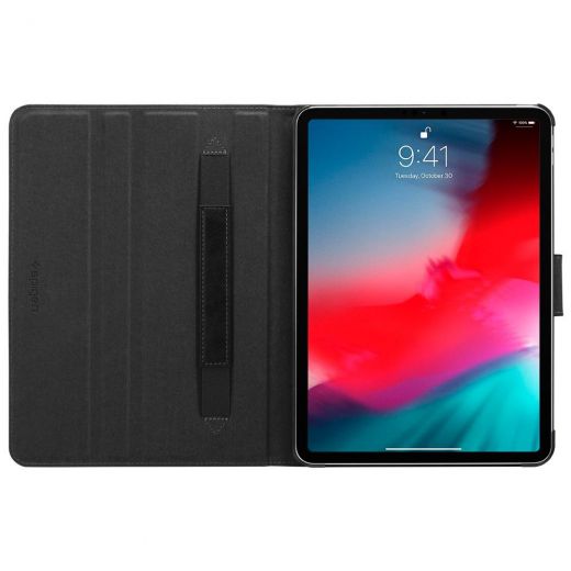 Чехол Spigen Stand Folio (Version 2) Black для iPad Pro 11" (2018)