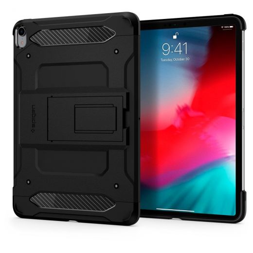 Чехол Spigen Tough Armor TECH Black для iPad Pro 11" (2018)