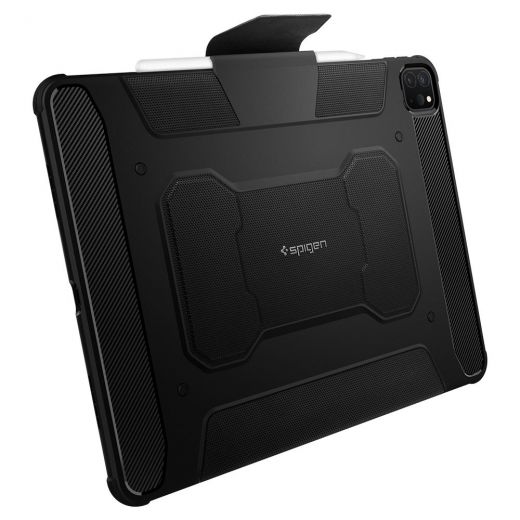 Защитный чехол Spigen Rugged Armor Pro Black (ACS02889) для iPad Pro 12.9" (2020 | 2021 | 2022 | M1 | M2)