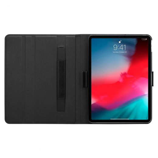 Чохол Spigen Stand Folio Black для Apple iPad Pro 12.9’ (2018)