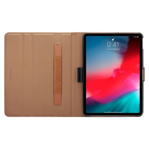 Чехол Spigen Stand Folio Brown для Apple iPad Pro 12.9’ (2018)