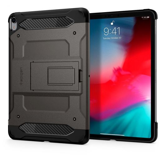 Чехол Spigen Tough Armor TECH Gunmetal для iPad Pro 12.9" (2018)