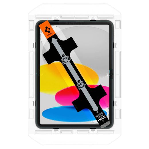 Защитное стекло Spigen Screen Protector EZ FIT GLAS.tR для iPad 10.9" (2022) (AGL05554)