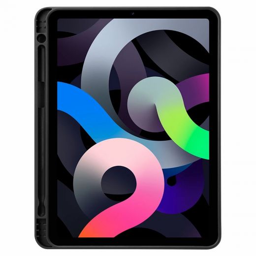 Чохол Spigen Liquid Air Folio Black (ACS02246) для iPad Air 11" M3 | M2 (2025 | 2024) | iPad Air 10.9" 4 | 5 M1 Chip (2022 | 2020)