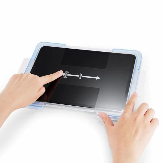 Защитное стекло Spigen Screen Protector EZ FIT GLAS.tR SLIM (AGL02065) для iPad Air 10.9" 4 | 5 (2020 | 2022) | iPad Pro 11" (2020 | 2021 | 2022) 