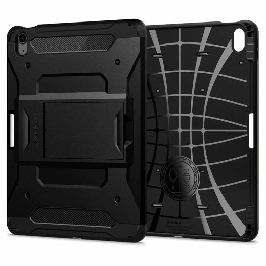Чохол Spigen Tough Armor Pro Black (ACS02051) для iPad Air 11" M3 | M2 (2025 | 2024)| iPad Air 4 | 5 M1 (2020 | 2022)