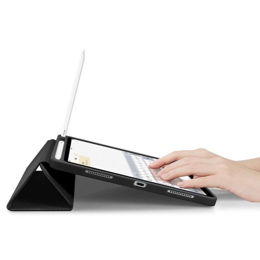 Чехол Spigen Urban Fit Black (ACS01943) для iPad Air 11" M3 | M2 (2025 | 2024)| iPad Air 10.9" 4 | 5 M1 Chip (2022 | 2020)