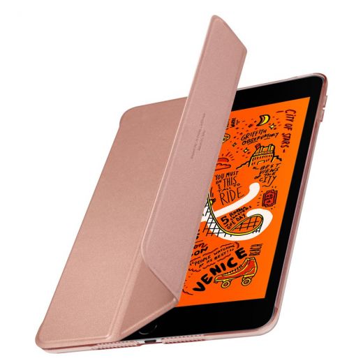 Чехол Spigen Smart Fold Rose Gold для iPad Mini 5