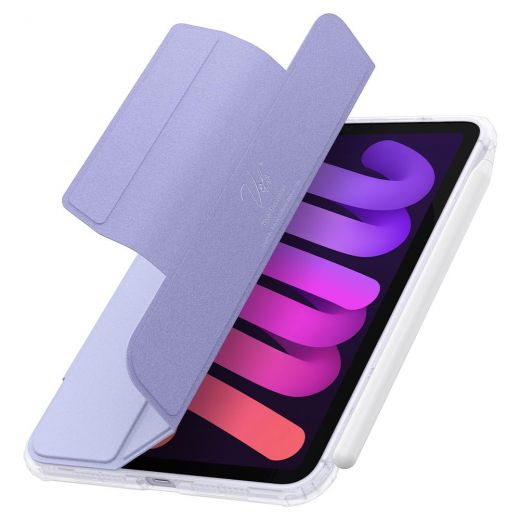 Чехол-книжка Spigen Ultra Hybrid Pro Lavender для  iPad Mini 6 (ACS03897)