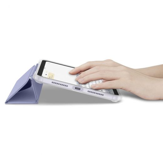 Чехол-книжка Spigen Ultra Hybrid Pro Lavender (ACS03897) для iPad mini 6 | mini 7