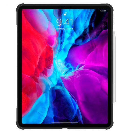 Противоударный чехол Spigen Rugged Armor Pro Black (ACS01024) для iPad Pro 11" M1 | M2 (2021 | 2022)