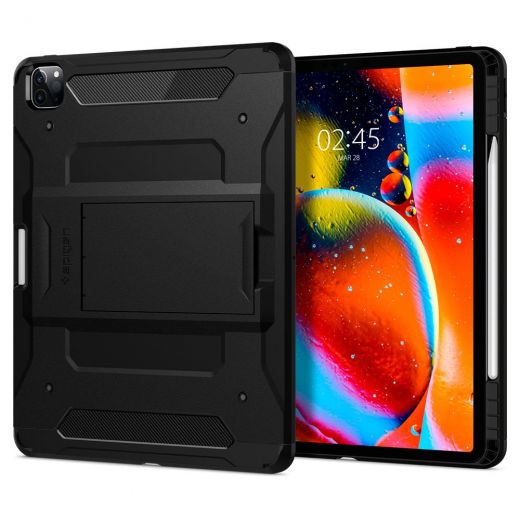 Чехол Spigen Touch Armor Pro Black (ACS02881) для iPad Pro 12.9" (2020 | 2021 | 2022 | M1 | M2)