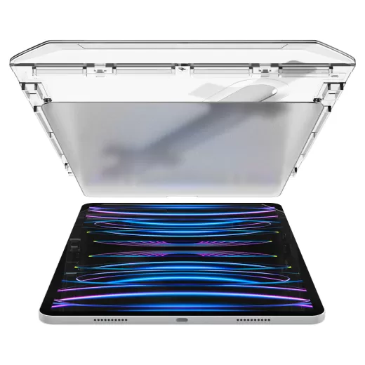 Матова захисна плівка з ефектом паперу Spigen Screen Protector Paper Touch EZ Fit для iPad Pro 12.9" (2022 | 2021 | 2020) (AGL06349)