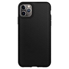 Чехол Spigen Liquid Air Black для iPhone 11 Pro Max